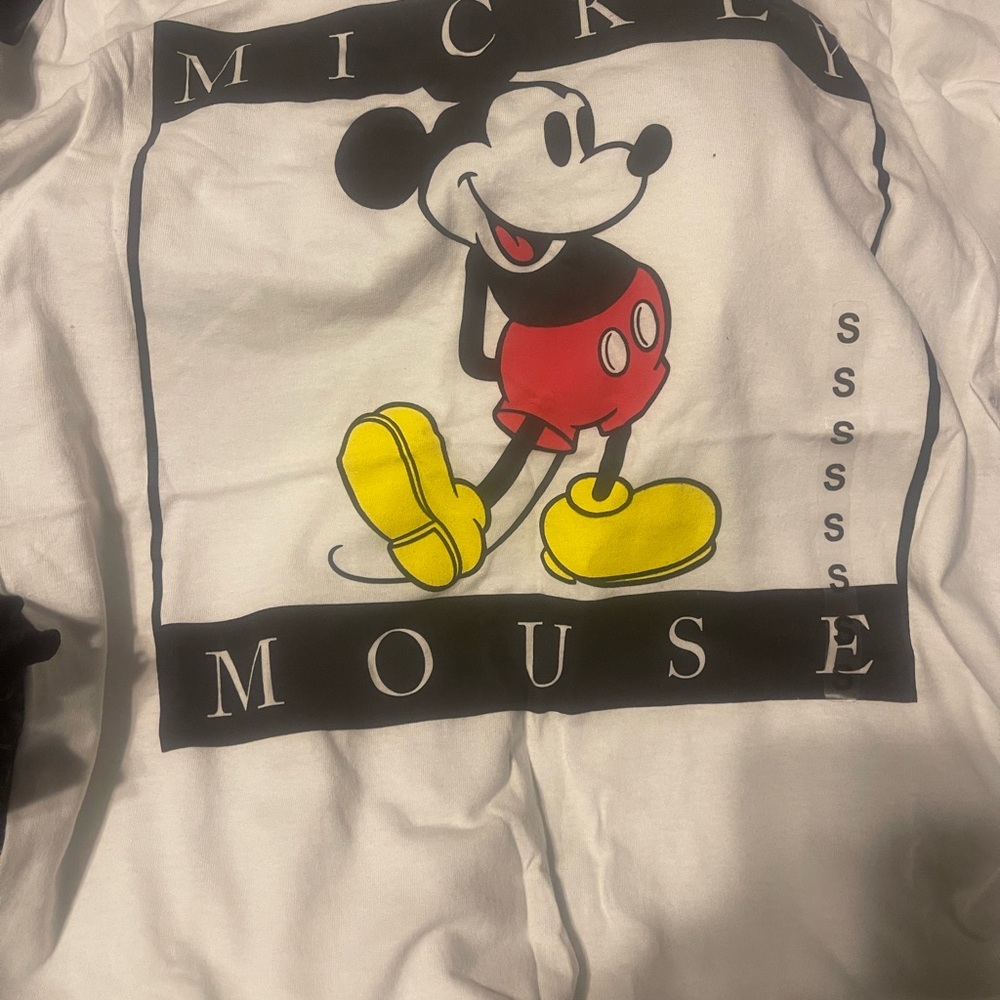 Disney Mickey Mouse Kids Tee - White, Red, and Yellow
